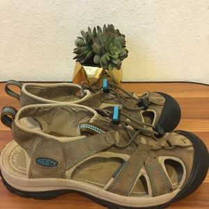 Keen Shoes Brown Blue Sport Waterproof Sandlas7.5